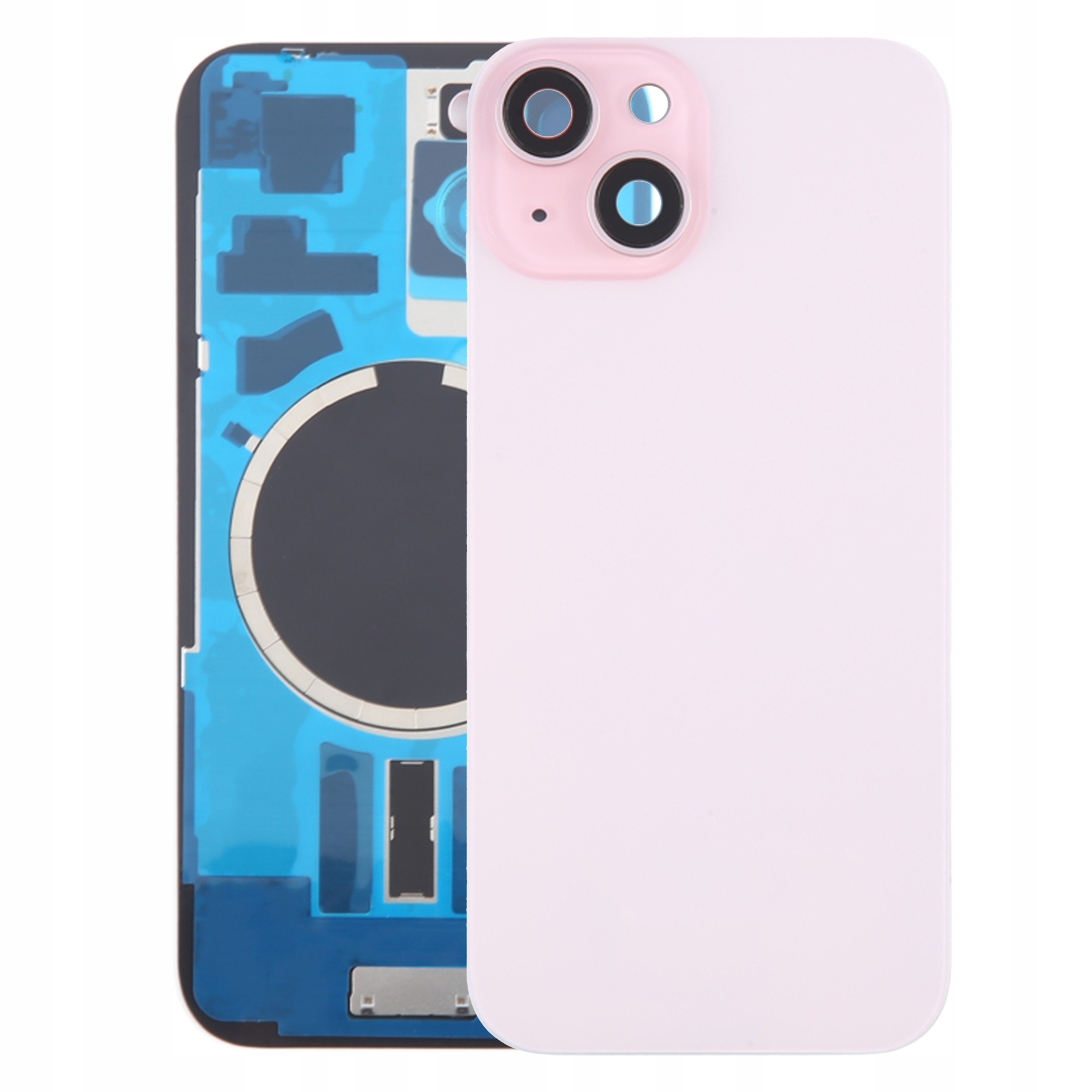 Krytka baterie pro iPhone 15 Plus růžová Zadní Kryt