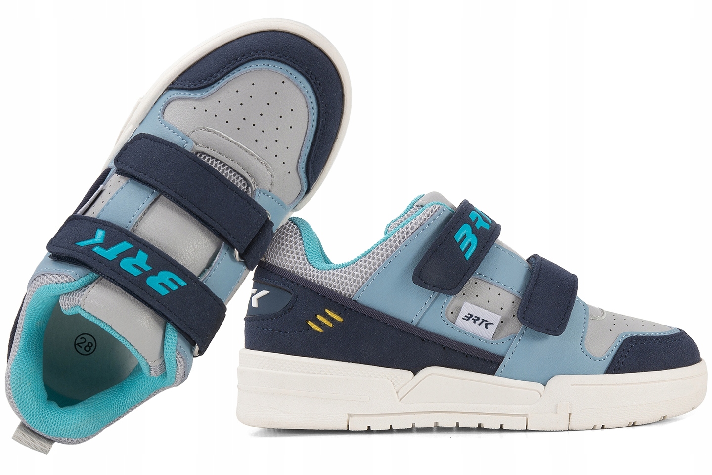 Buty sportowe dla chłopca dziewczynki Bartek 8700216 na rzepy niebieskie 30