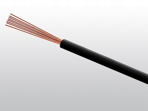 Kabel LgY 1*0,75 500V černý