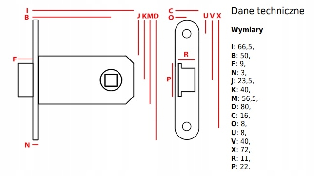 ZAMEK OSZCZĘDNOŚCIOWY JANIA 50MM Z006 EAN (GTIN) 5907630169952