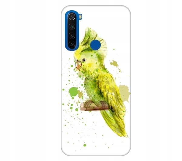 

Etui pokrowiec do Xiaomi Redmi Note 8T Ptak papuga
