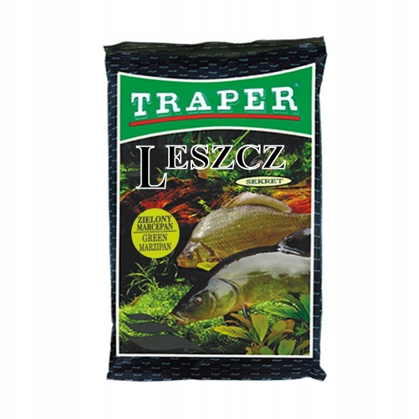 Zanęta Traper Sekret Leszcz Zielony Marcepan 1kg