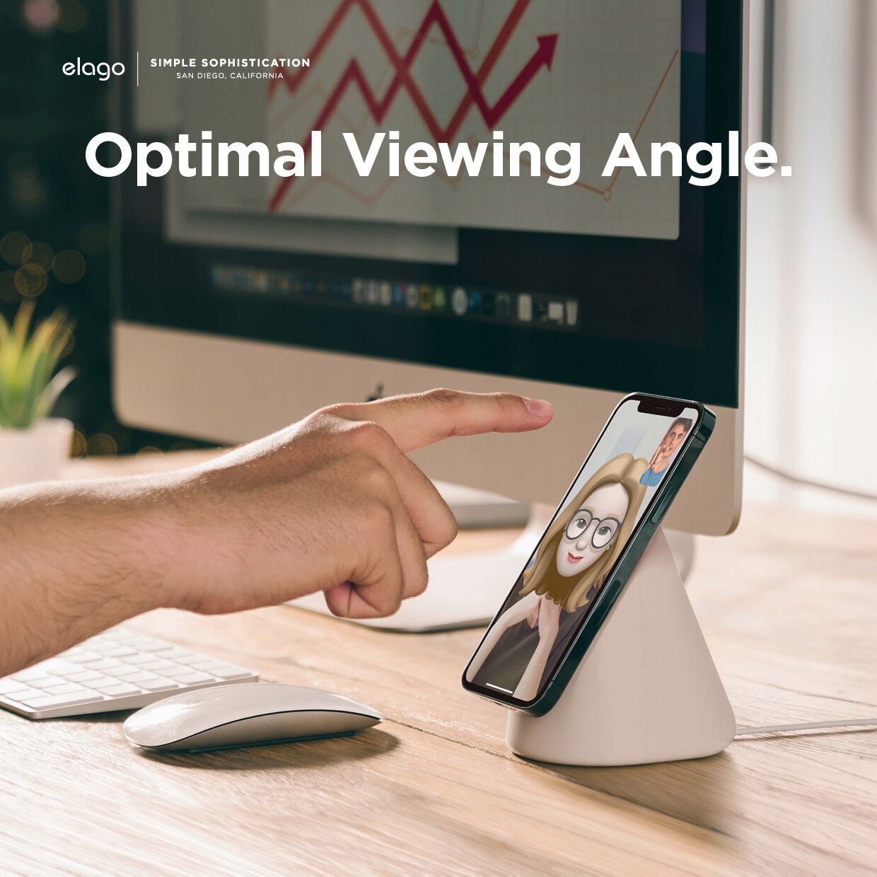 Podstawka ładująca Elago MS1 do urządzeń Apple (MagSafe) Stone EAN (GTIN) 8809788489555