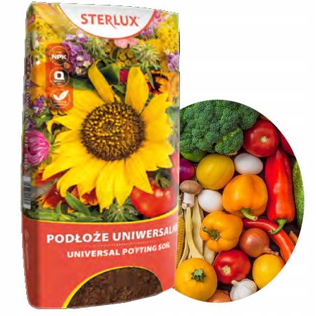 

Podłoże Uniwersalne Ziemia Hollas Sterlux 50l