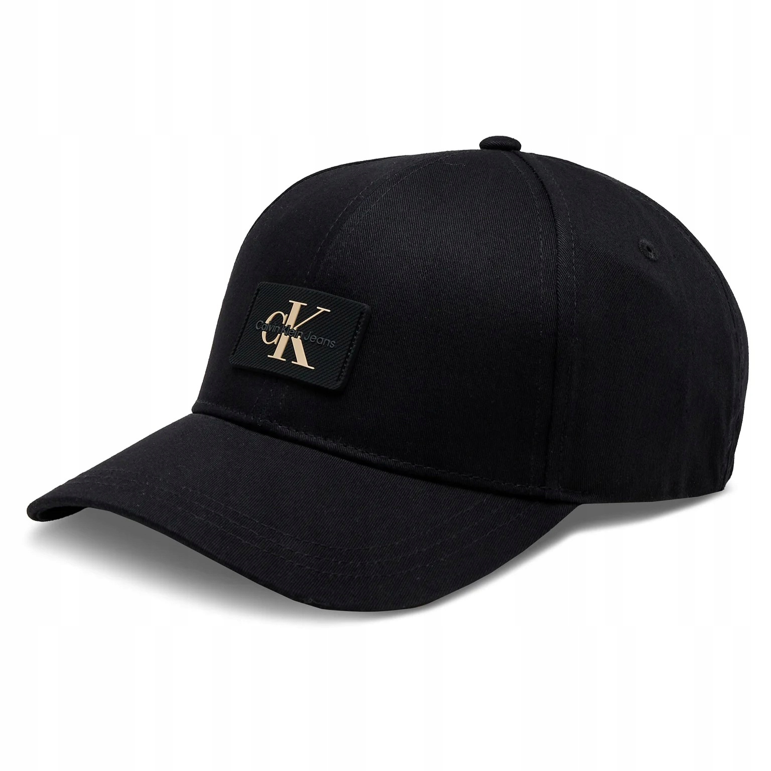 -30% Calvin Klein Jeans Kšiltovka Tagged Cap Černá