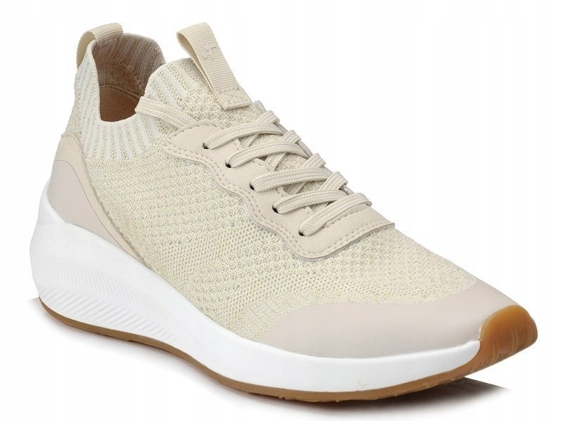 

Sneakersy Na Koturnie Tamaris 1-23758-26 Beżowe 39