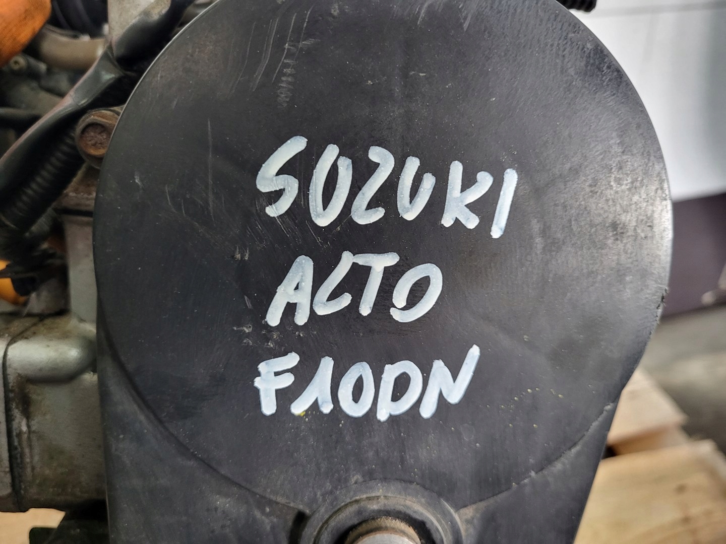 Двигатель комплект 1.1 b F10DN suzuki Alto V 02-05r