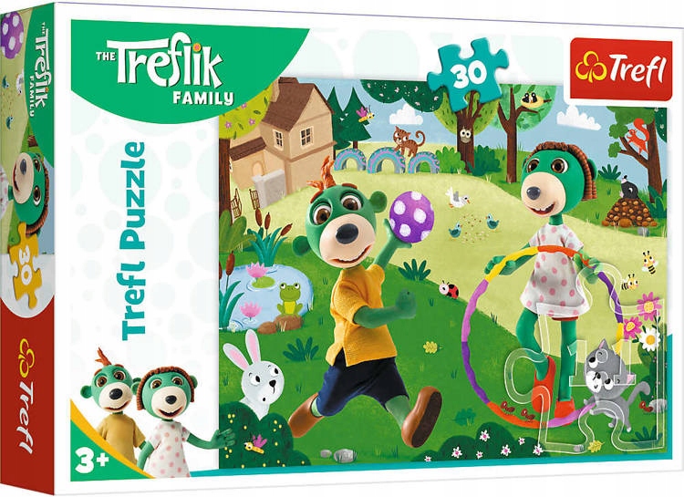 

Puzzle 30 el. Aktywny dzień 18287 Trefl