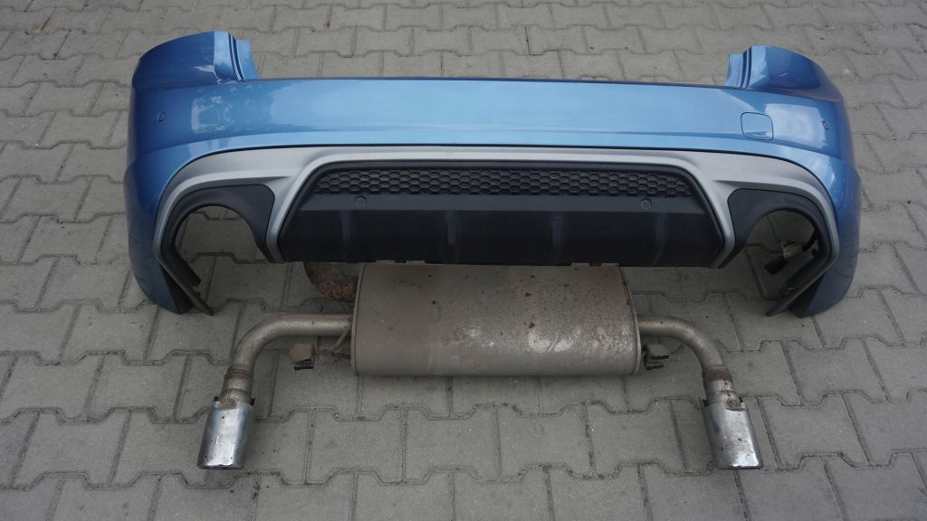 VOLVO S60 R-design LIFT - complete rear bumper and TLUMIK