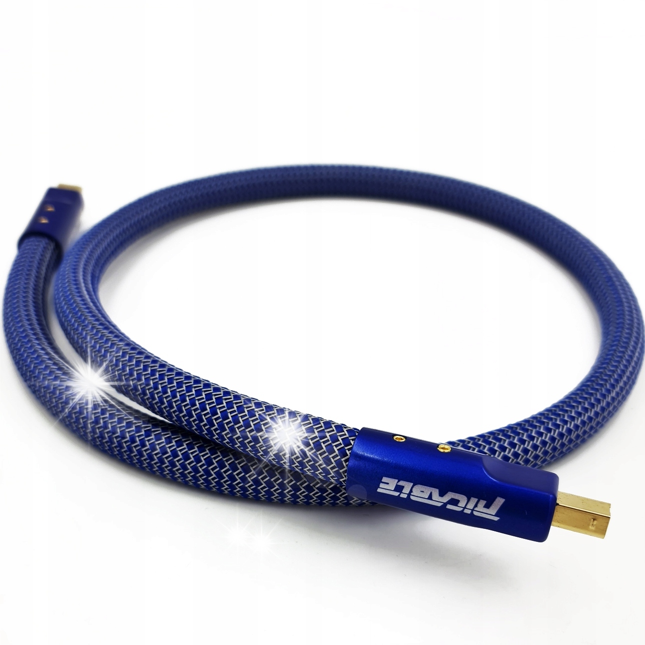 RICABLE INVICTUS USB A-B KABEL USB 2.0 AUDIO HI-FI USB-A DO USB-B 1m