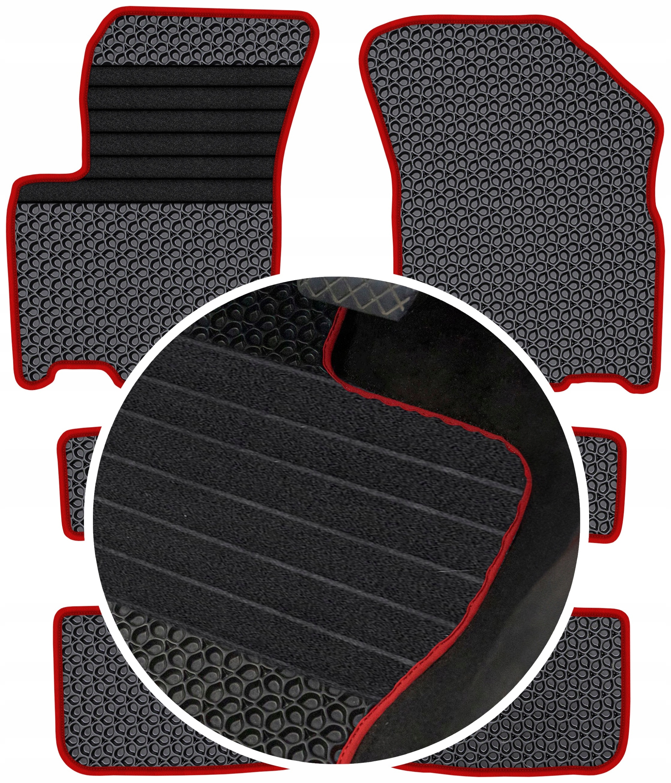 Suzuki SX4 2006-2014 Gumové rohože Eva Eternity Posilnenie XXL