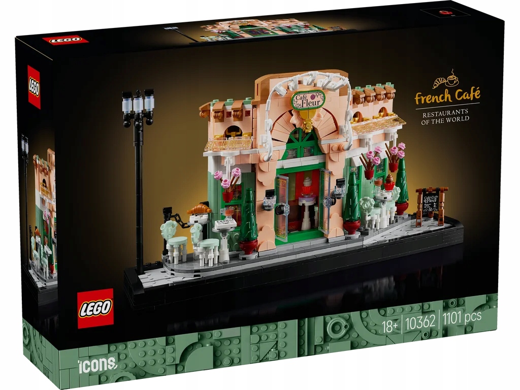 10362 Lego Icons Francouzská kavárna