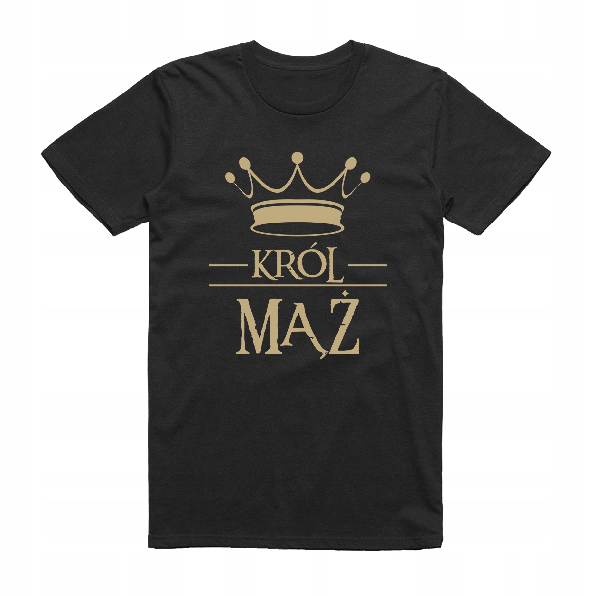 

L - Koszulka T-shirt Dla Męża Mąż Król Prezent