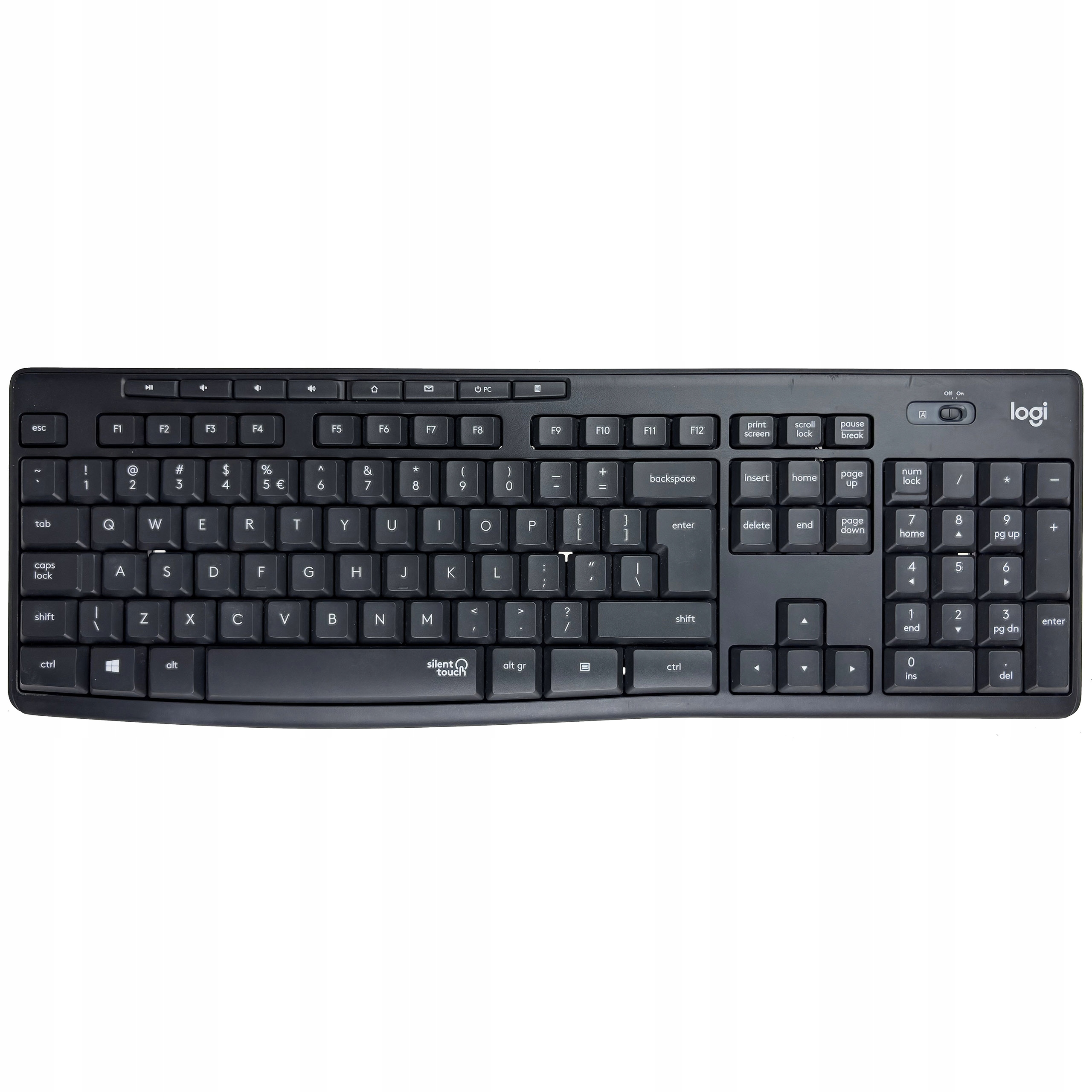 USB klawiatura LOGITECH K295 100% OK ŹwR