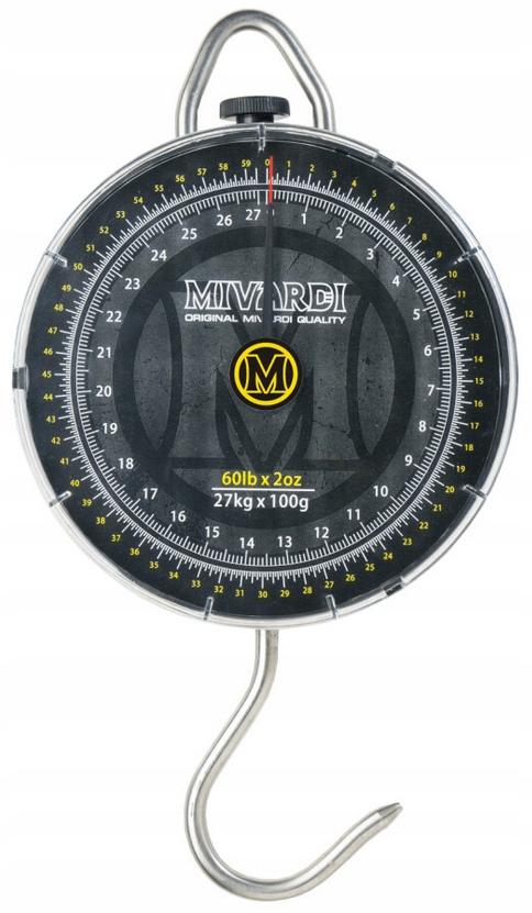 Waga Wędkarska zegarowa Mivardi Hardcore 27kg