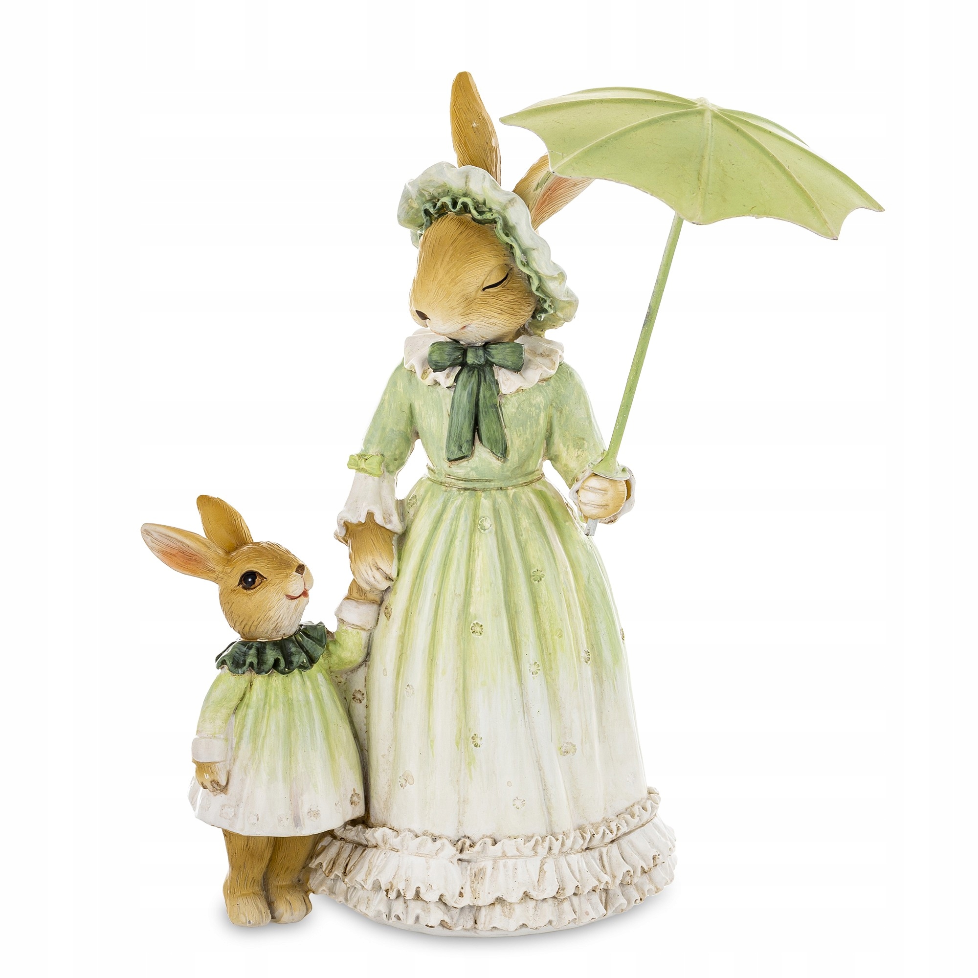 Velikonoční figurka – Zajíčková maminka s dítětem 21x16x8 Velikonoce
