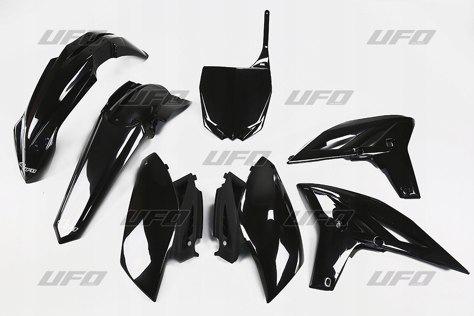 Ufo Sada Plastov Yamaha Yzf 250 '11-'13 Farba Čierna