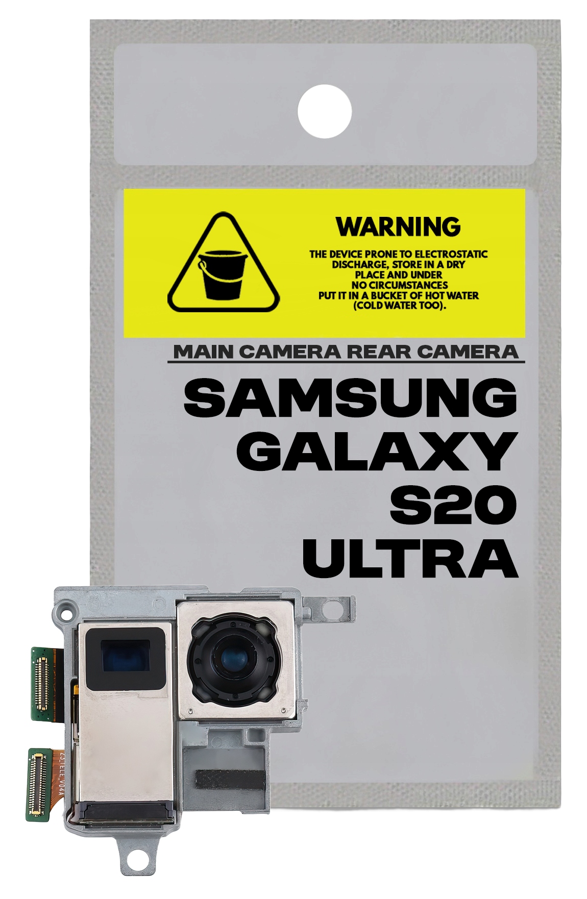 Originální hlavní fotoaparát a zadní kamera pro Samsung S20 Ultra SM-G988B/DS