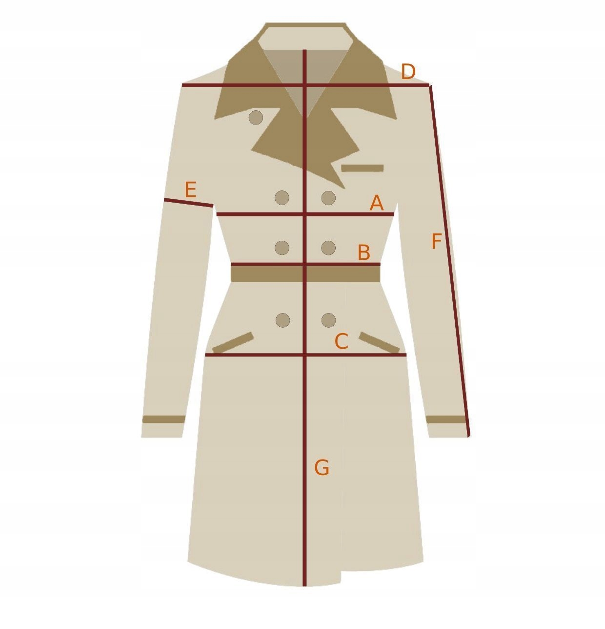 PRZEJŚCIOWY PŁASZCZ PROCHOWIEC TRENCZ BEŻOWY 34 Płeć kobieta