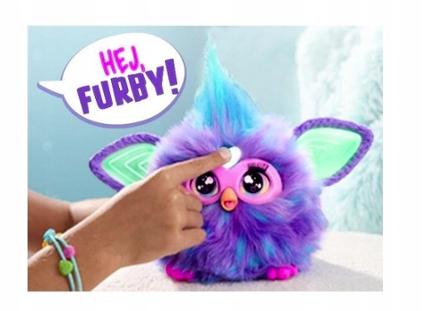 FURBY Interaktywna maskotka Fioletowa Hasbro F6743 Seria Furby 2.0