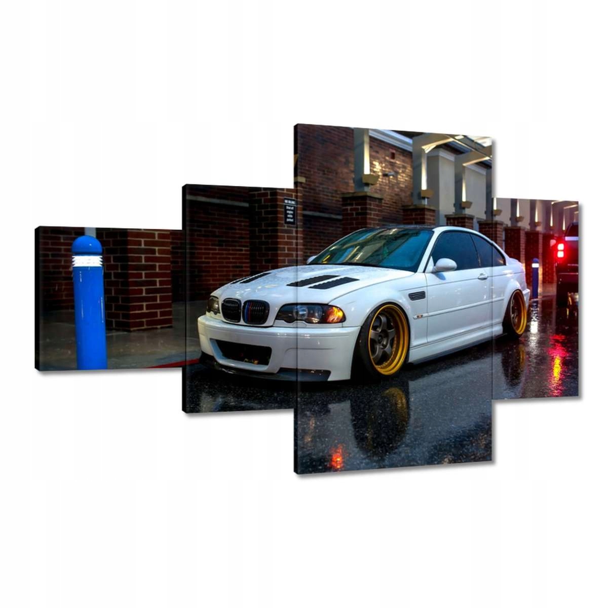 Obrazy 130x80 Bmw pneumatiky