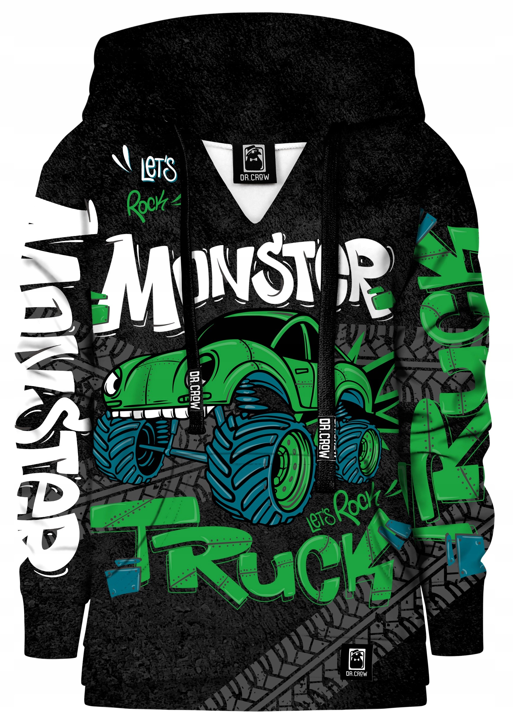 

Dziecięca Bluza Fullprint Dr.crow Monster 134