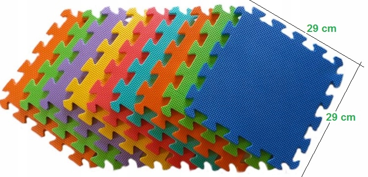 DUŻA MATA PIANKOWA 116x116 GRUBA PUZZLE PIANKOWE Kod producenta 01