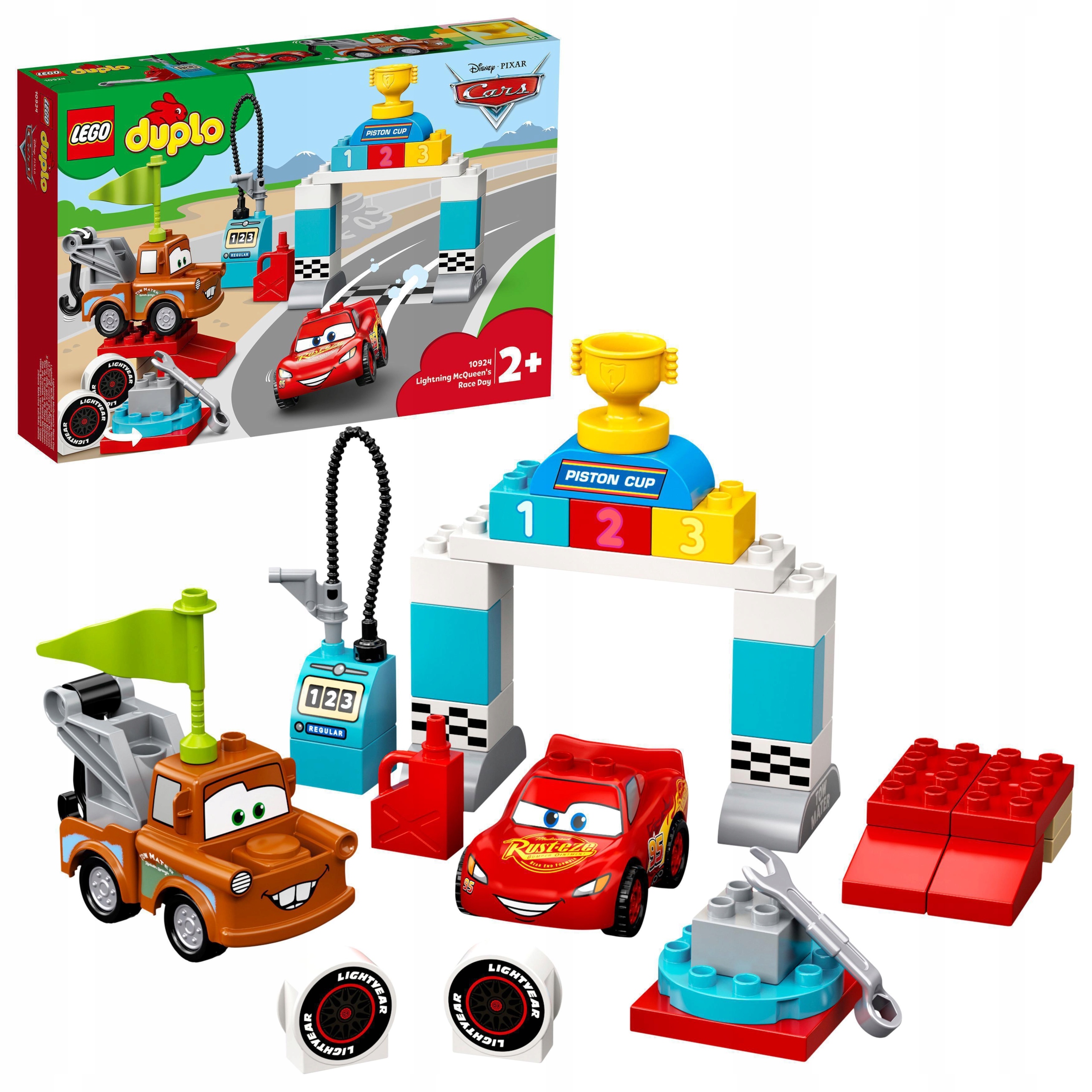

Lego Duplo Zygzak McQueen na wyścigach 10924