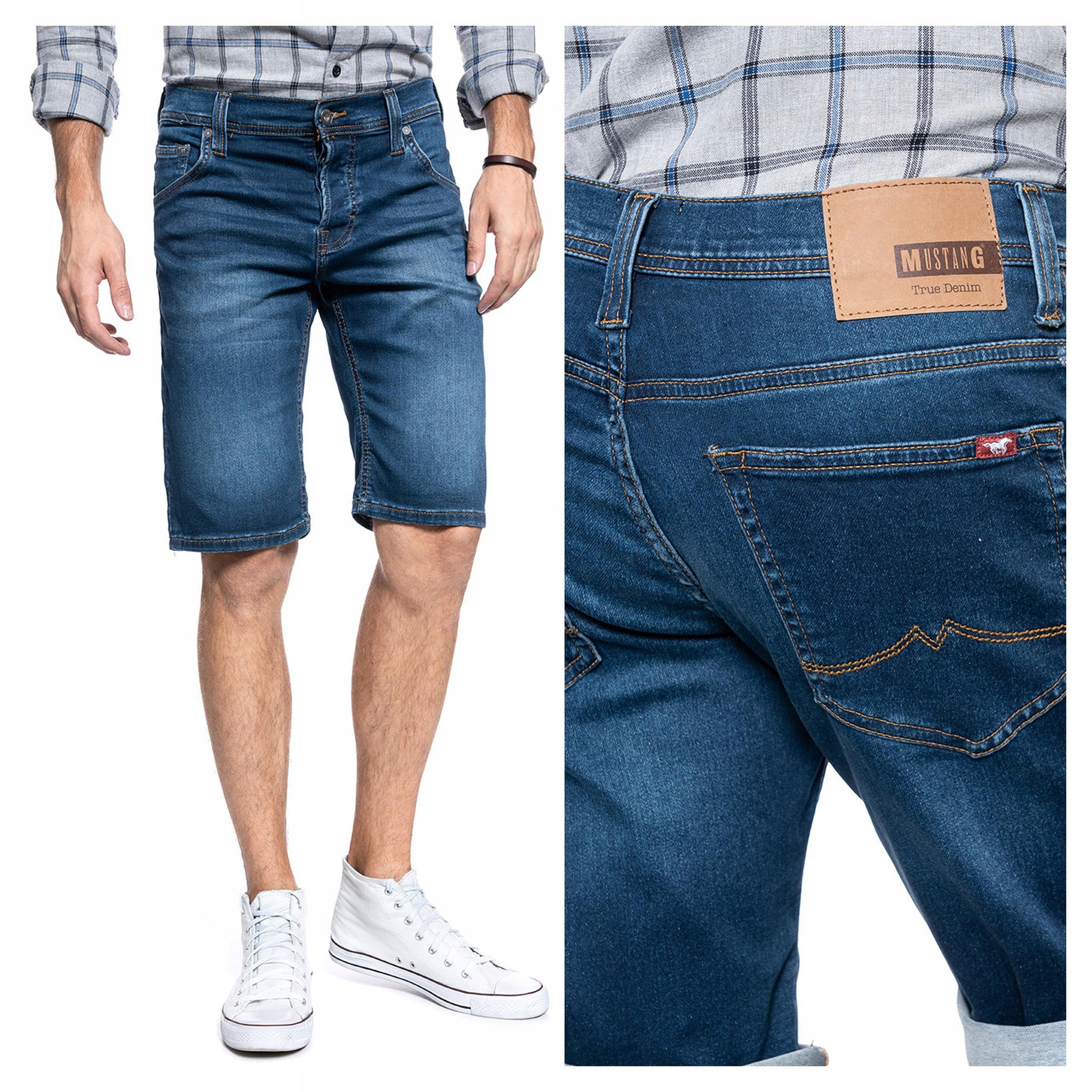 Mustang Chicago Short W36 Pánské džínové šortky