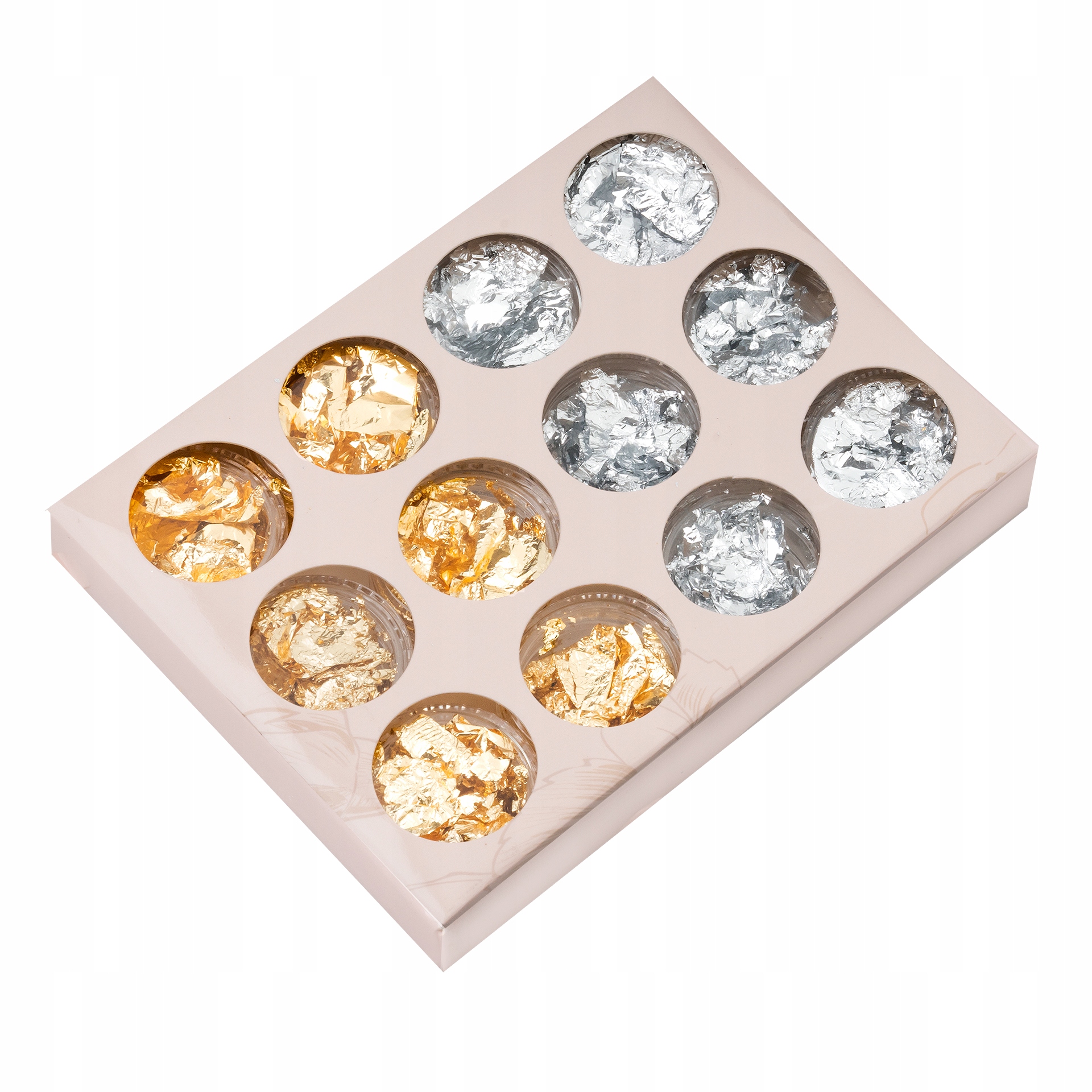 PAZŁOTKO FOLIA PŁATKI DO ZDOBIEŃ PAZNOKCI ZŁOTA