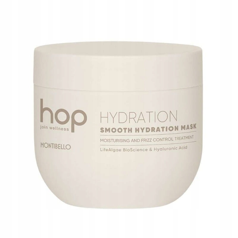 Hydratační maska Montibello Hop Smooth Hydration pro suché vlasy 500 ml