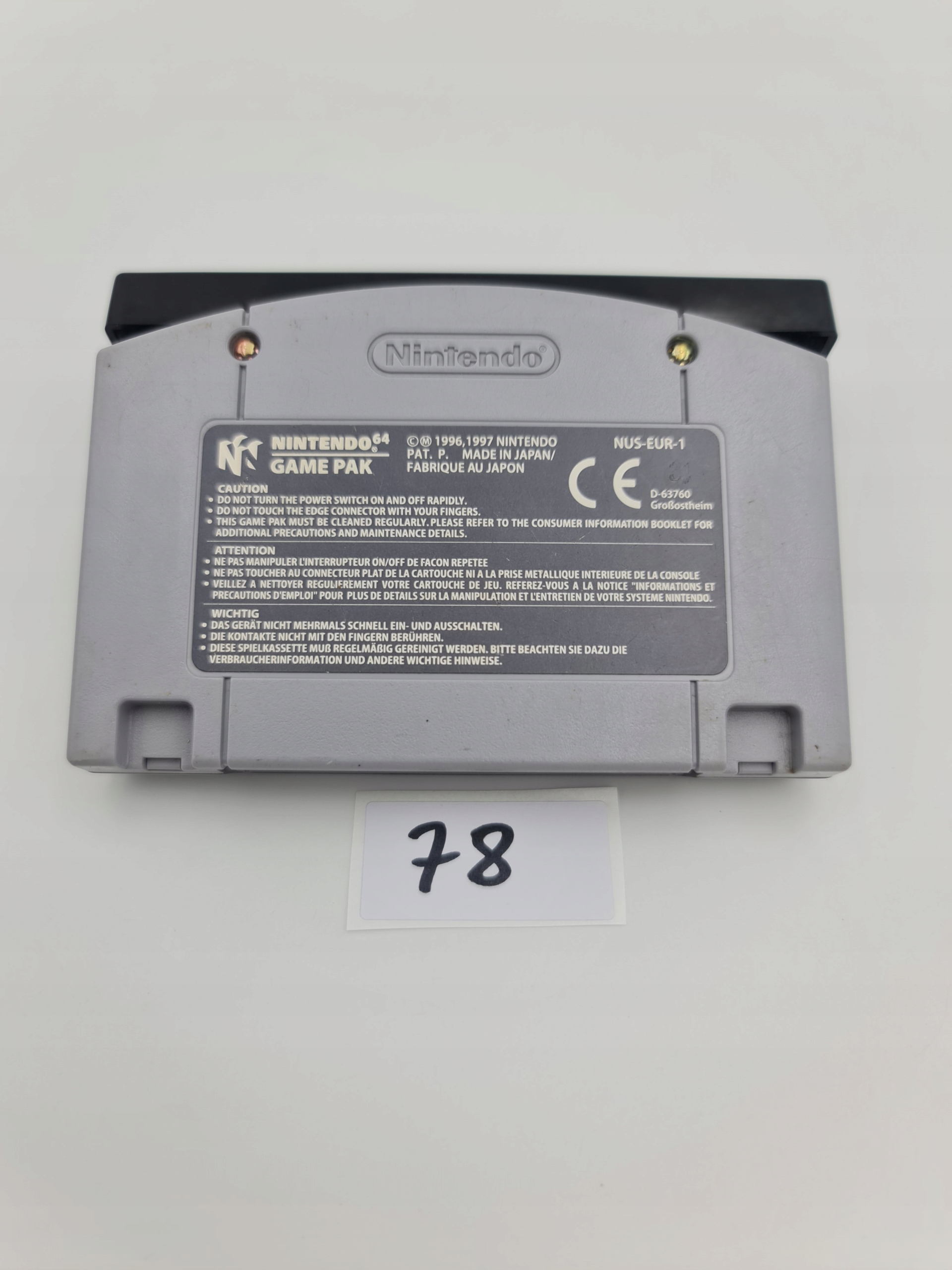 NINTENDO 64 MACE THE DARK AGE Platforma Nintendo 64