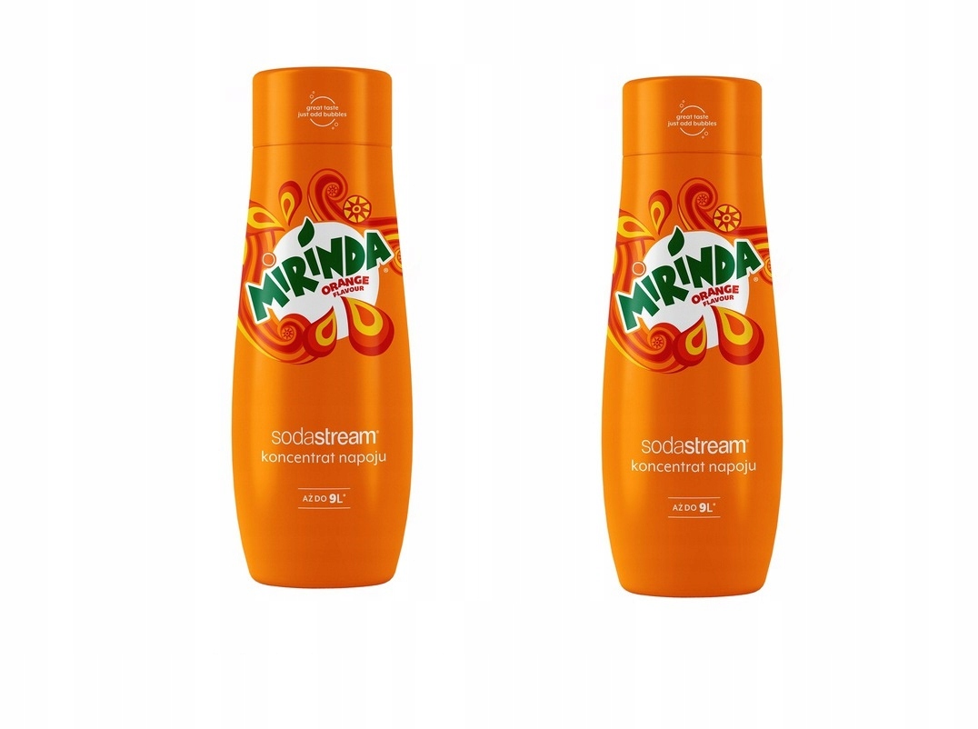 

2szt Syrop do saturatora SodaStream Mirinda 440 ml