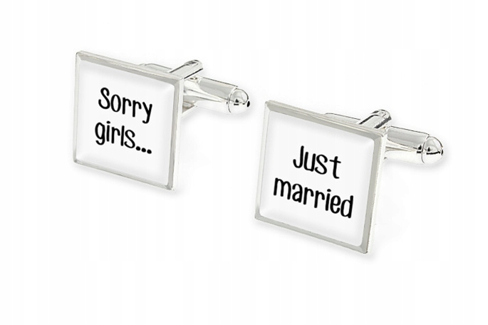 SPINKI WESELNE SORRY GIRLS...JUST MARRIED ar1253