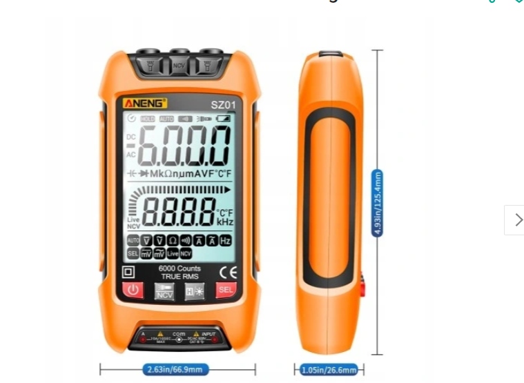 Praktyczne Uniwersalny Multimetr Tester Omów metr Marka bez marki