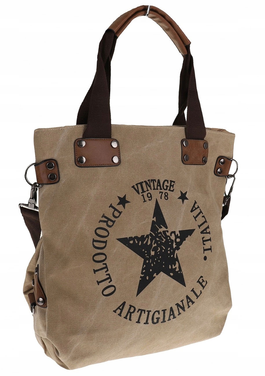 

Torebka Damska worek shopper listonoszka v8071