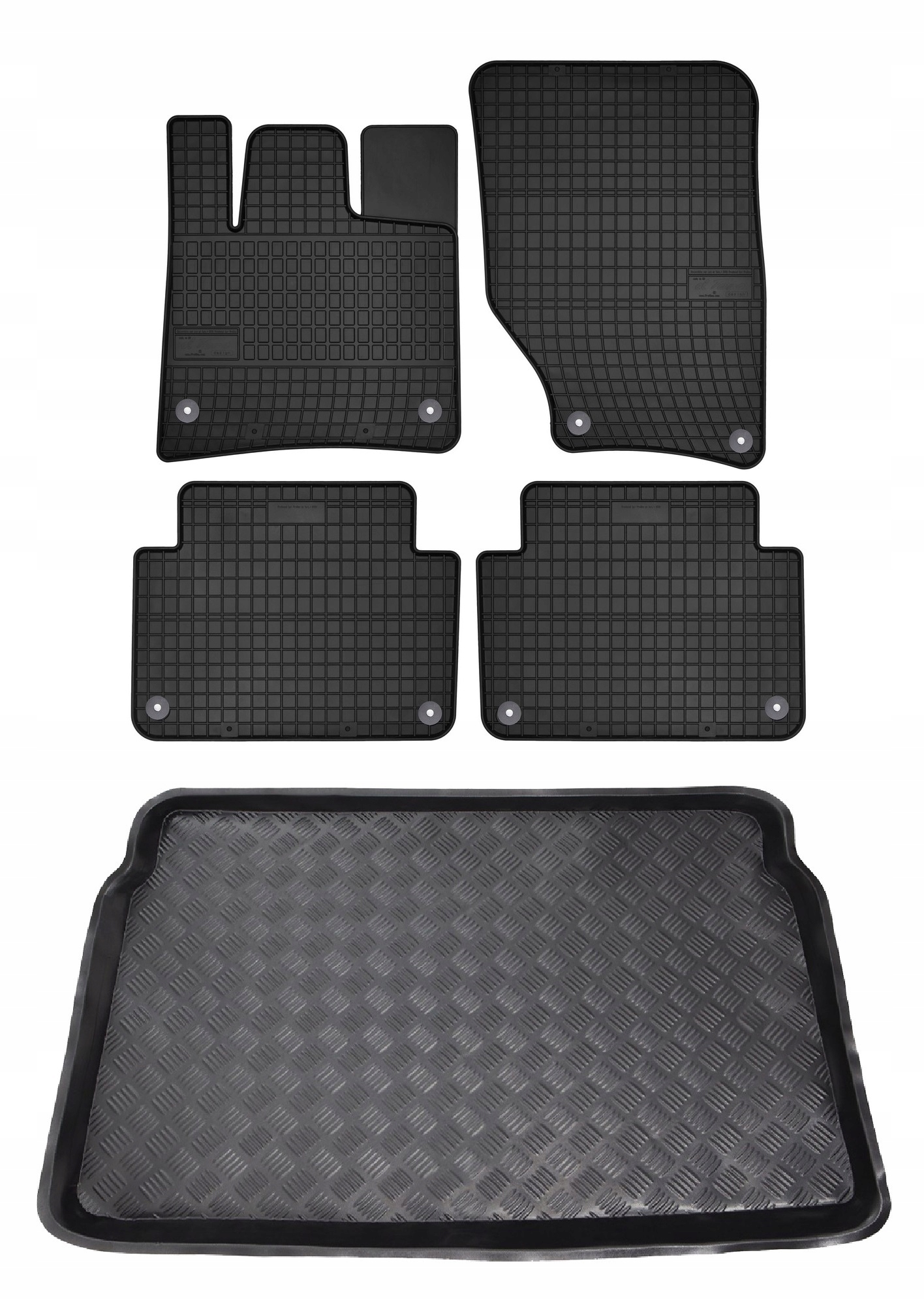 koberce batožinový priestor pre: Audi Q7 I 4L Q7 5os. 05-