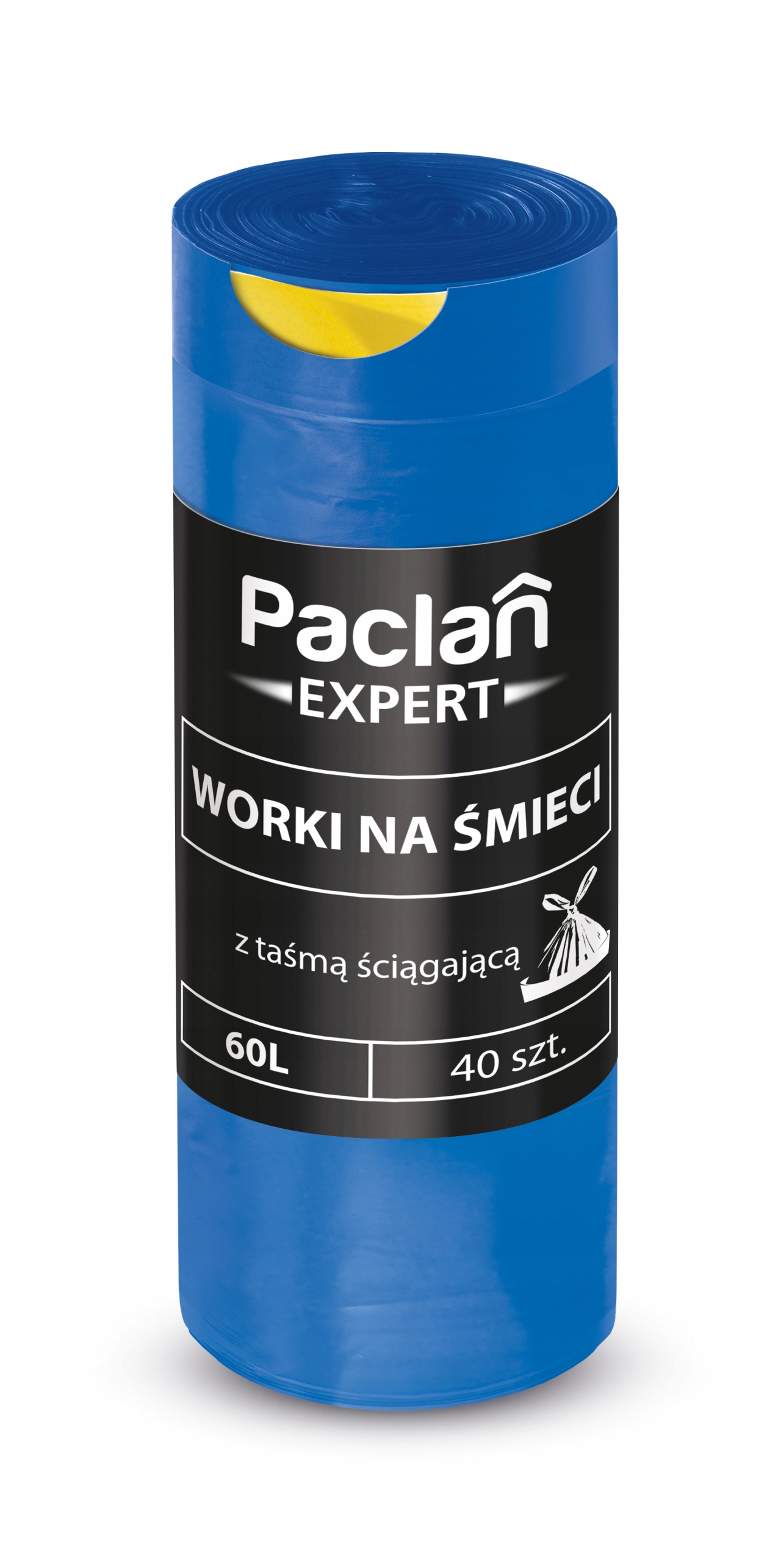 Levně 4X Sáčky Na Odpadky S Páskou Paclan Expert 60 l 40 ks