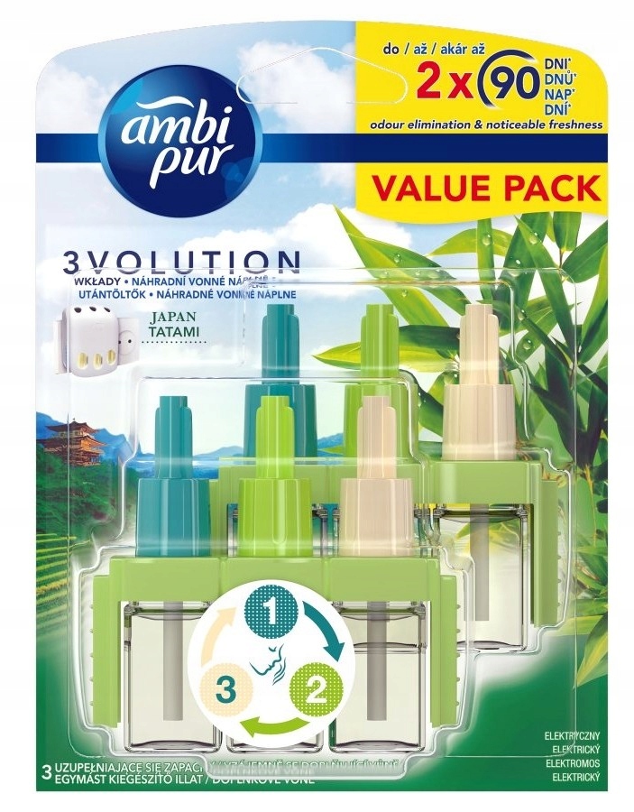 

Ambi Pur 3 Volution 2 x Wkład Japan Tatami