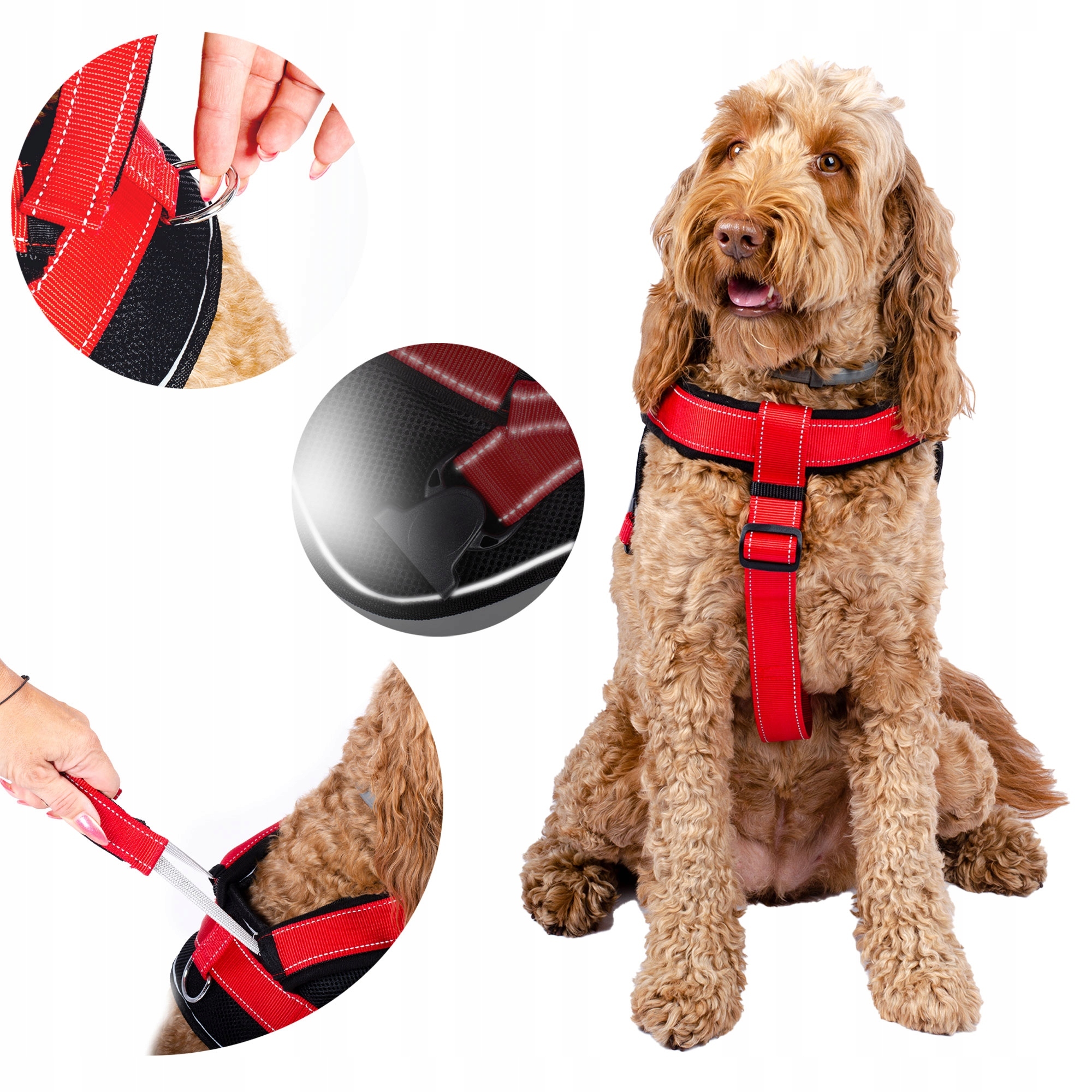 Komfortní Beztlakové Postroje Pro Psa Jockey Odrazka M Pohodlné Easy Walk Silné