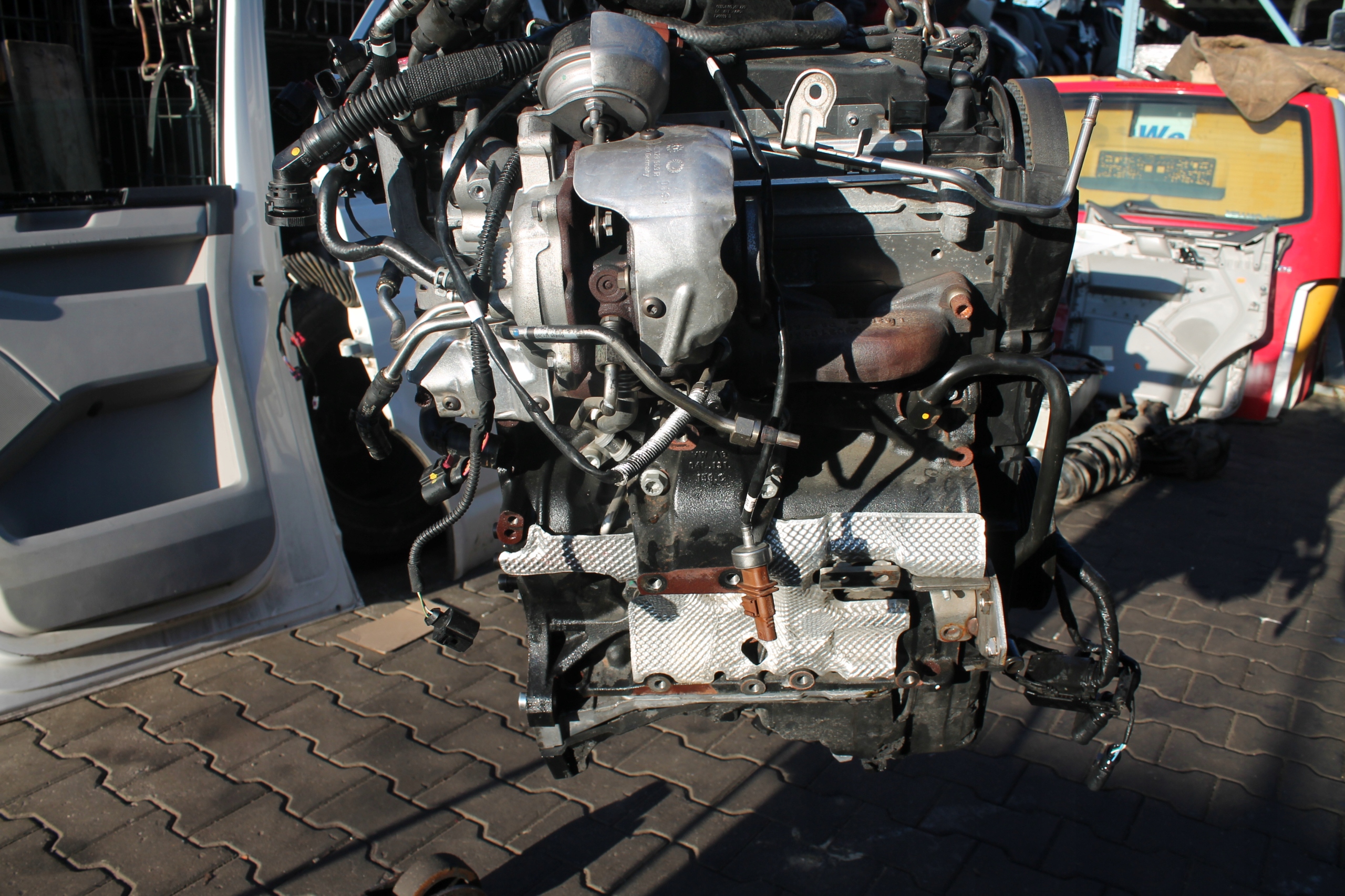 engine complete AUDI 2,0 TDI 50TYS KM DEU