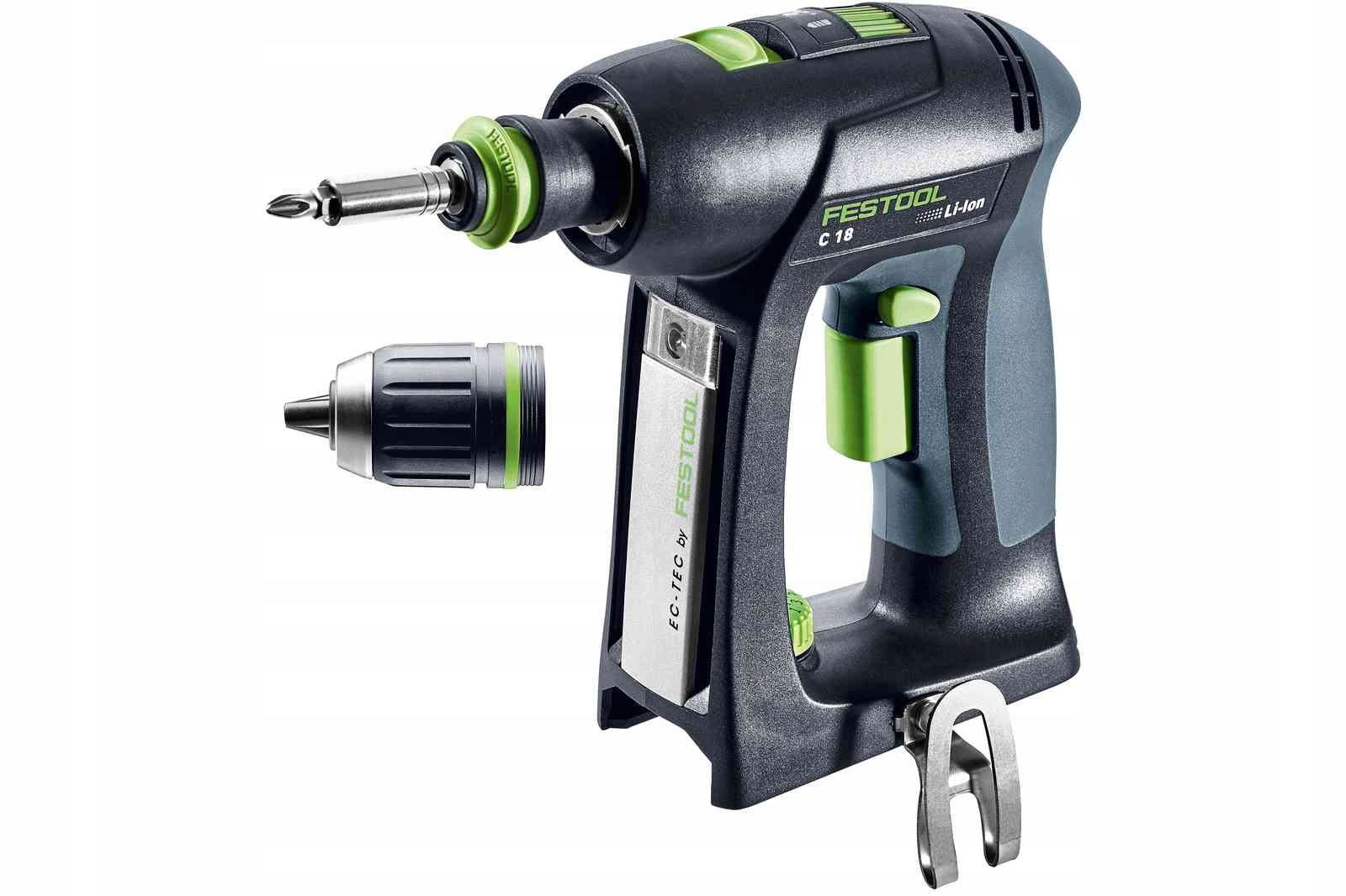 Wiertarko-wkrętarka aku Festool C18-Basic 18V 45Nm 576434