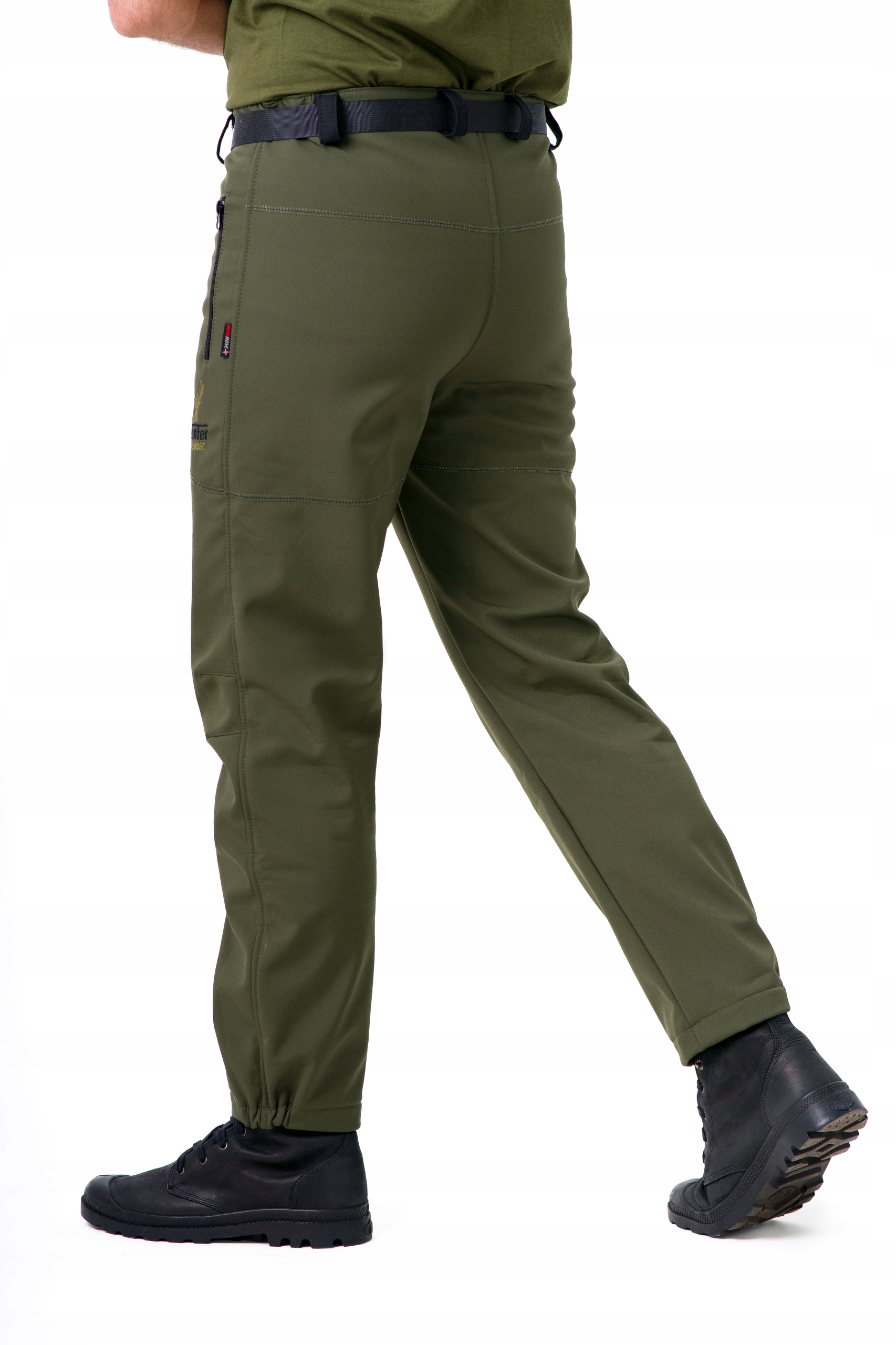 SPODNIE MYŚLIWSKIE HUNTER - SOFTSHELL- ZIELEŃ-XL Marka Windrose