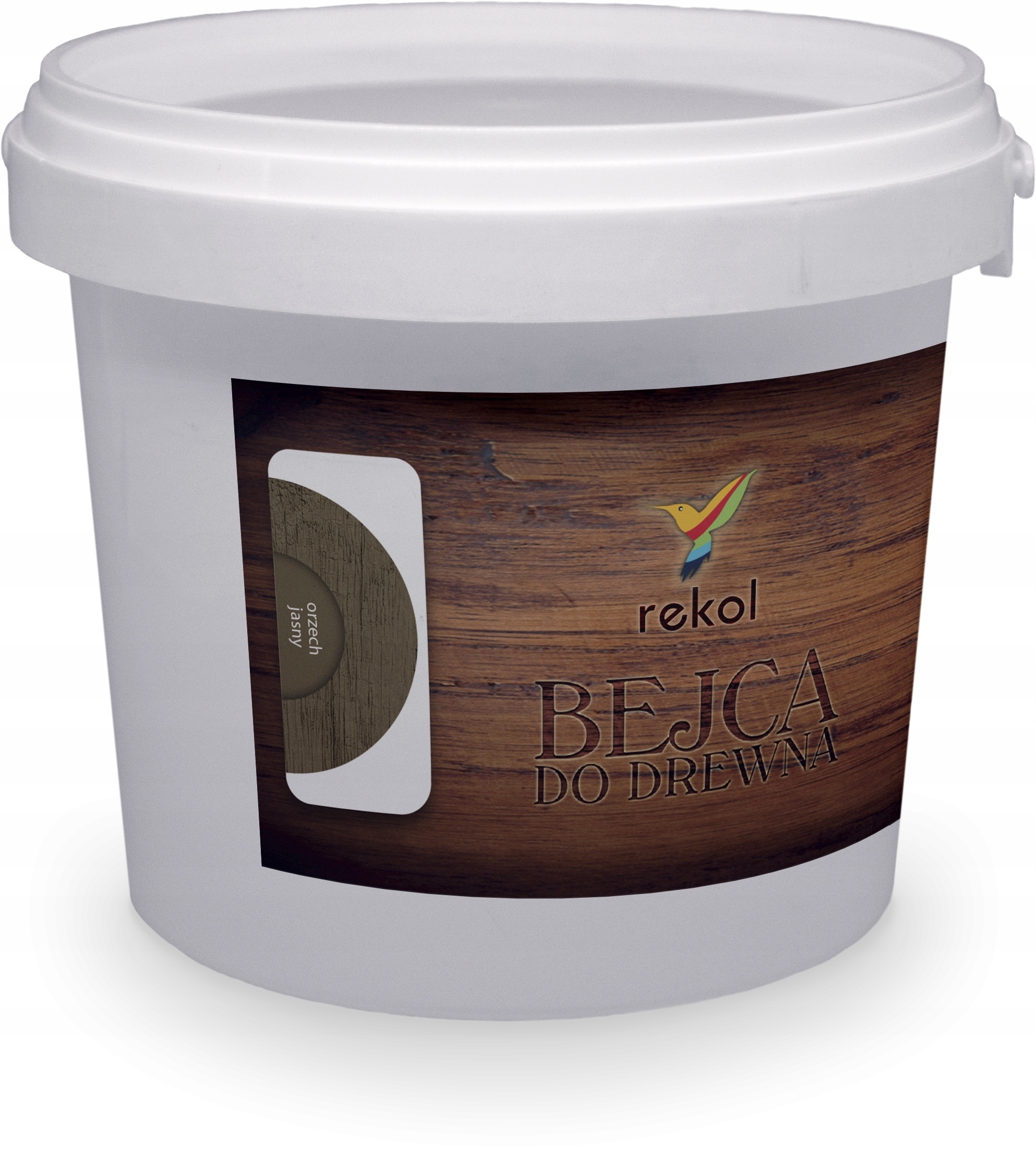 Rekol Mořidlo Na Dřevo V Prášku, Vodní 5 Kg, Světlý Ořech, Účinné