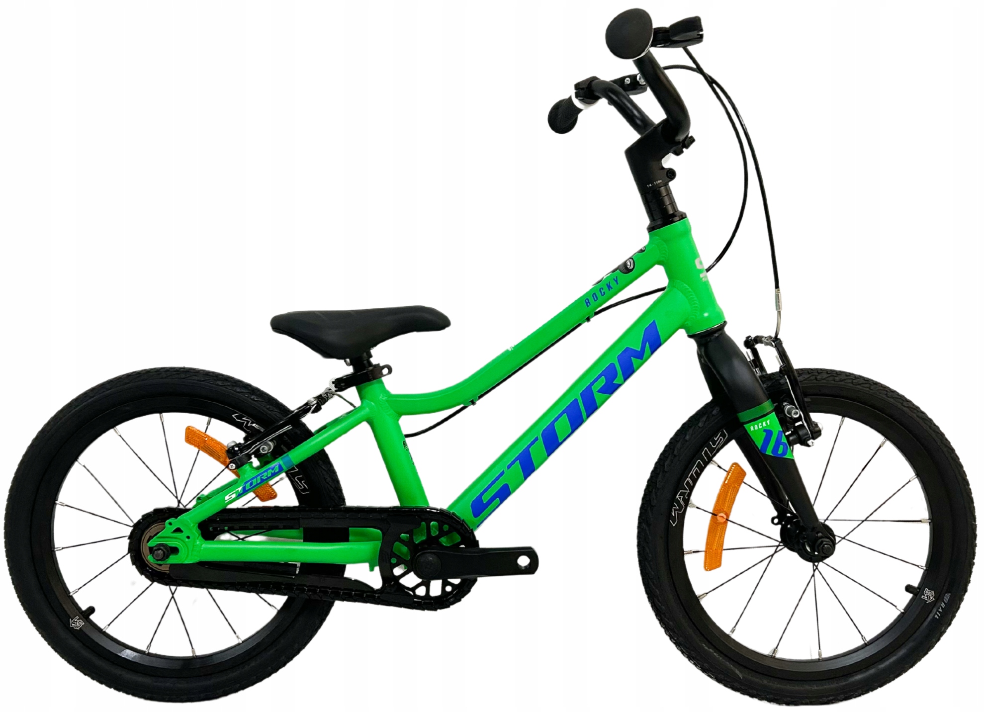 Rower Dziecięcy 16 cali Storm Rocky Light lekki 6,5 Kg zielony