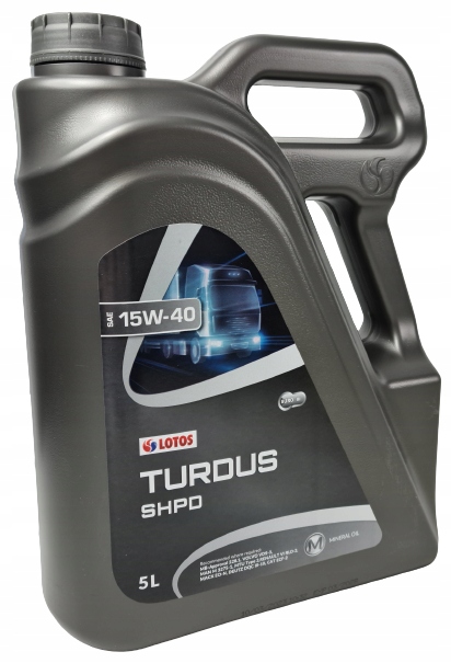 

Olej Lotos Turdus Shpd 5L 15W40
