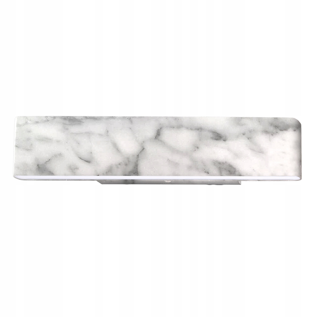 Nástenné svietidlo Pierce Biely plastový záves 12W Led Nástenná lampa do izby domu