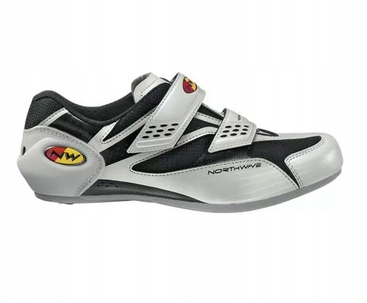 Buty wpinane w pedały Northwave Jackal r. 42 szosowe Titanium black