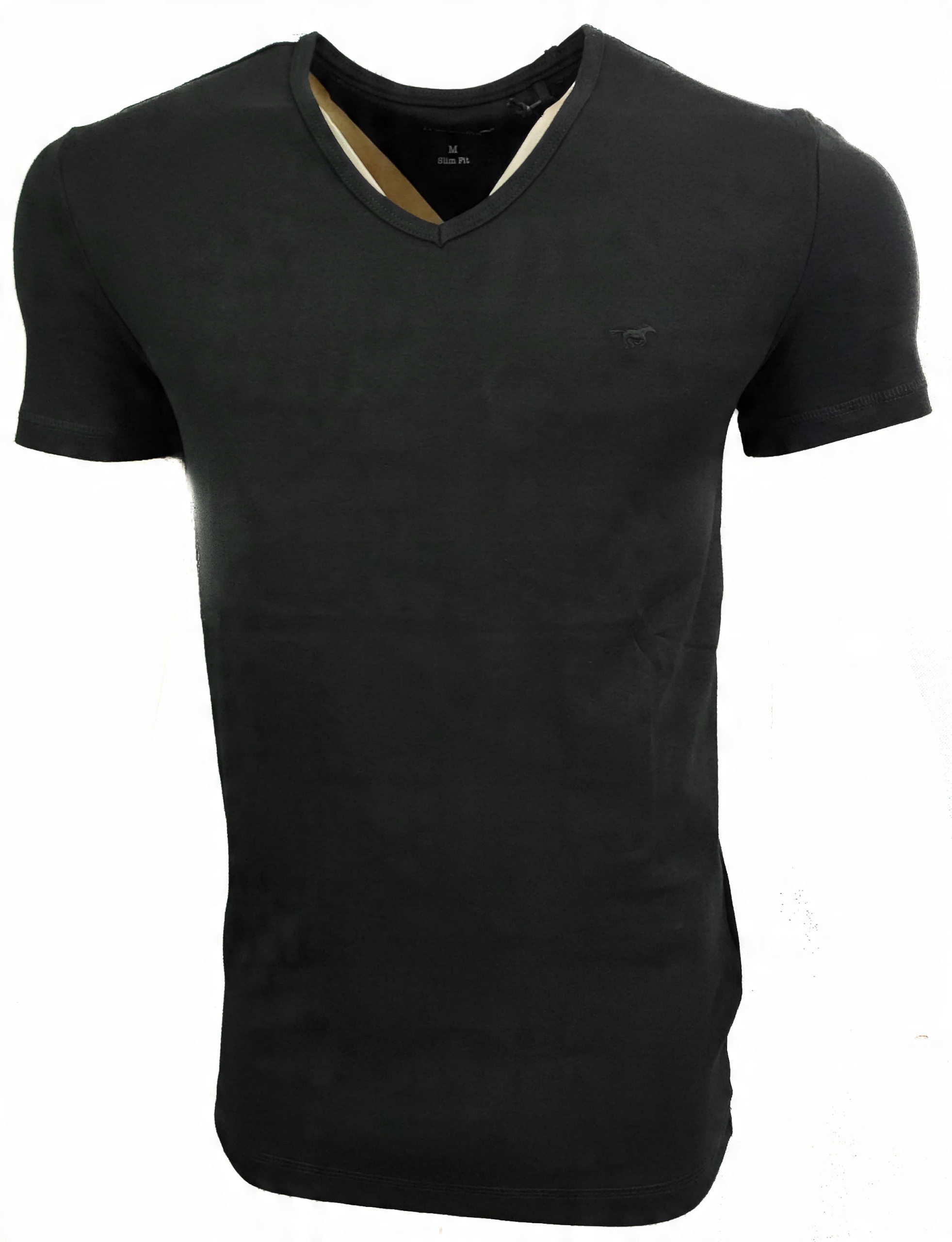 

Mustang Koszulka T-shirt Męska Aaron V Basic R 3XL