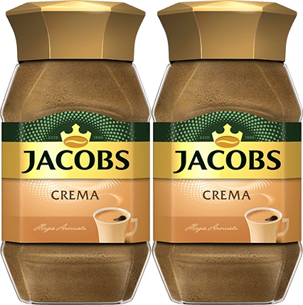 Jacobs Crema Kawa rozpuszczalna 200g x2